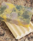 Cypress Wooden Soap Dish image 1
