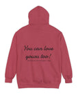Skincare Hoodie — "I Love My Skin" Cozy Promo Sweatshirt