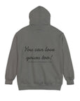 Skincare Hoodie — "I Love My Skin" Cozy Promo Sweatshirt