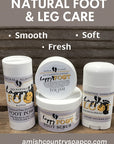 Happy Foot Brown Sugar Scrub – Exfoliating Natural Foot Scrub