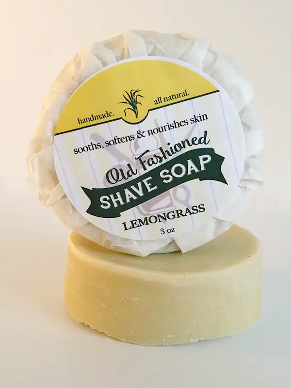 Lemongrass | Old Fashioned Shave Soap 3oz