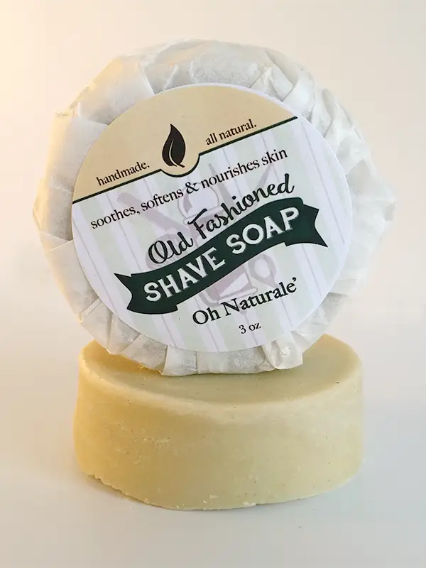 Oh Naturale’ | Old Fashioned Shave Soap 3oz