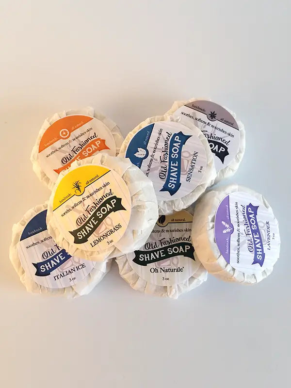 Oh Naturale’ | Old Fashioned Shave Soap 3oz