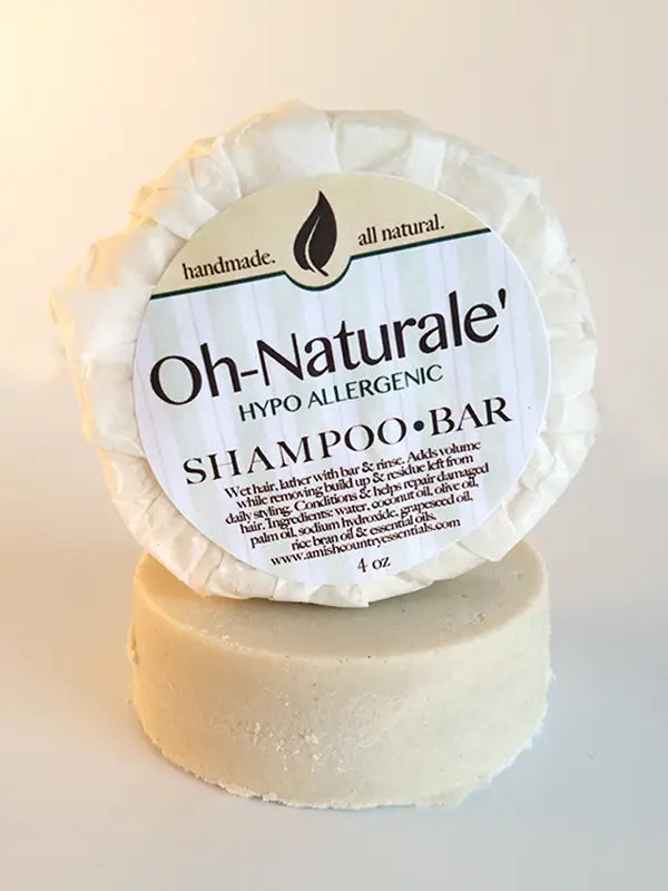 Oh Naturale' | Shampoo Bar 4oz - Amish Country Soap – Amish