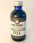Raw Steel | Beard & Stache Oil 2oz