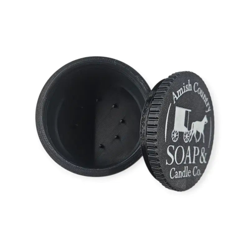 Shave Soap Travel Cup with Screw-Top Lid
