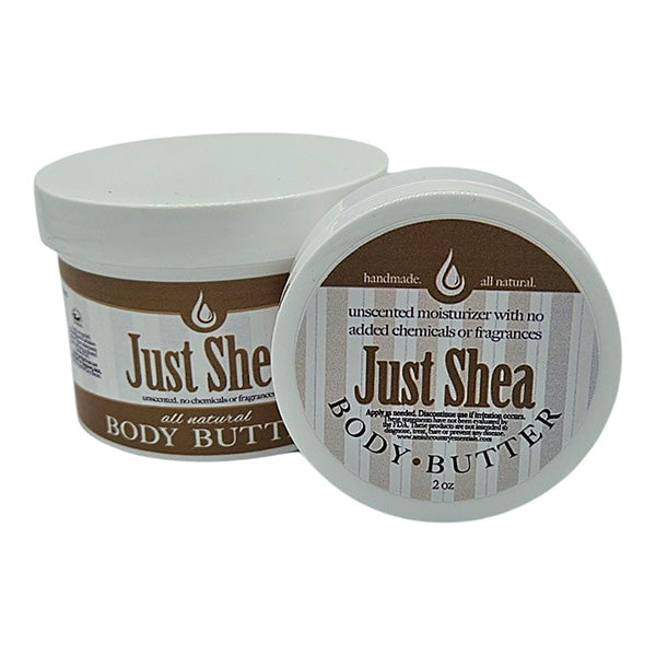8oz and 2oz shea butter Amish Country Soap Company