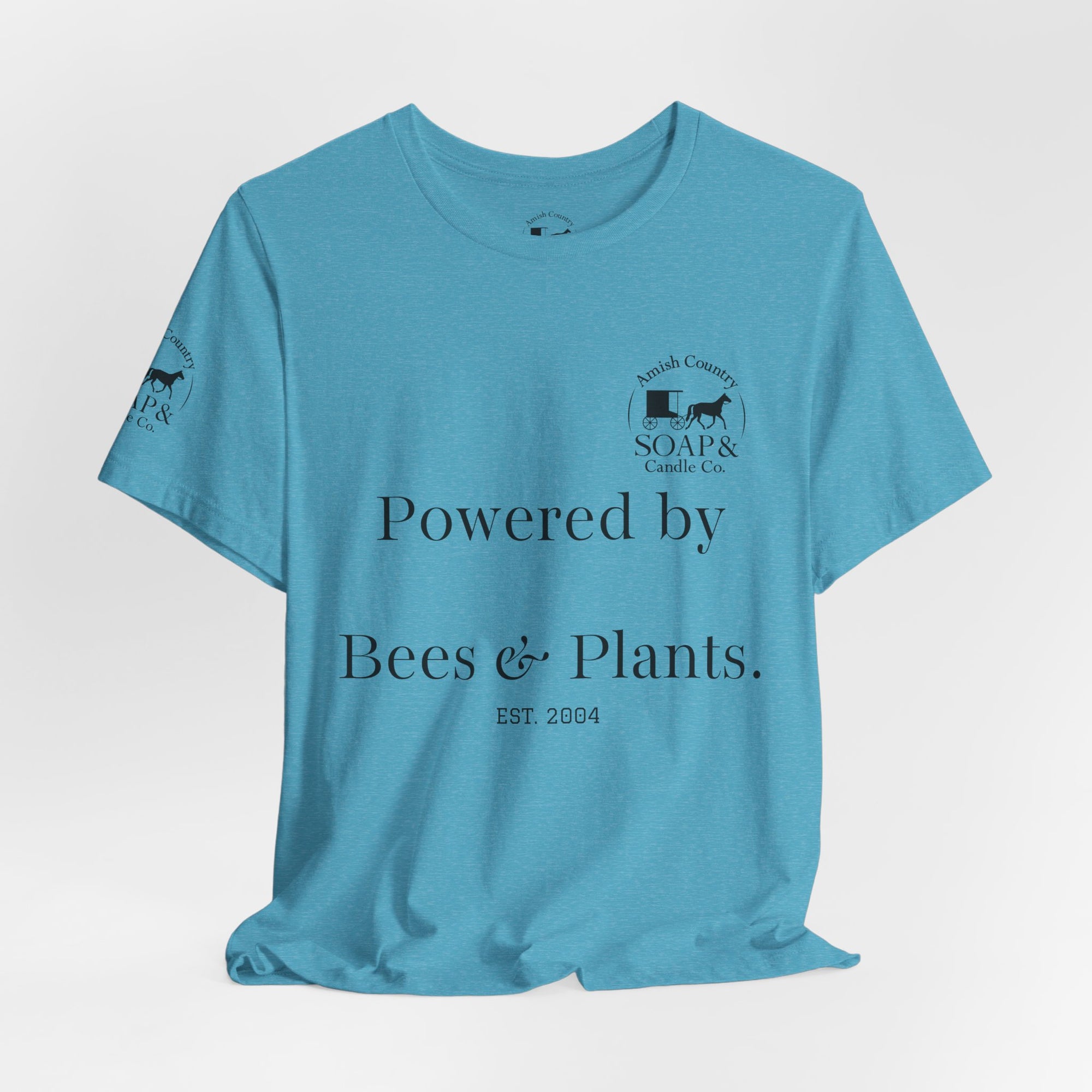 Powered by Bees &amp; Plants T-Shirt — “Made the Old Way on Purpose”