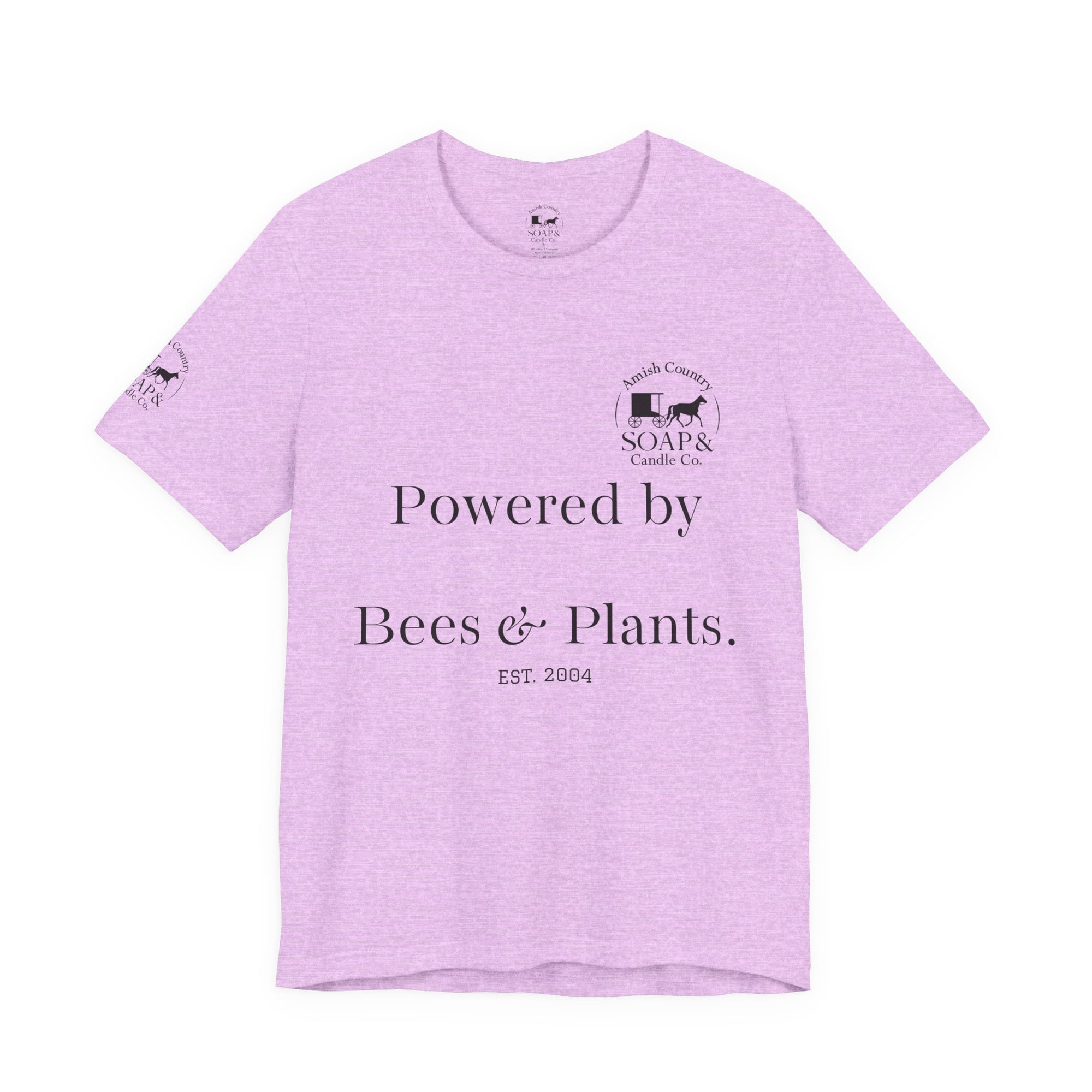 Powered by Bees &amp; Plants T-Shirt — “Made the Old Way on Purpose”