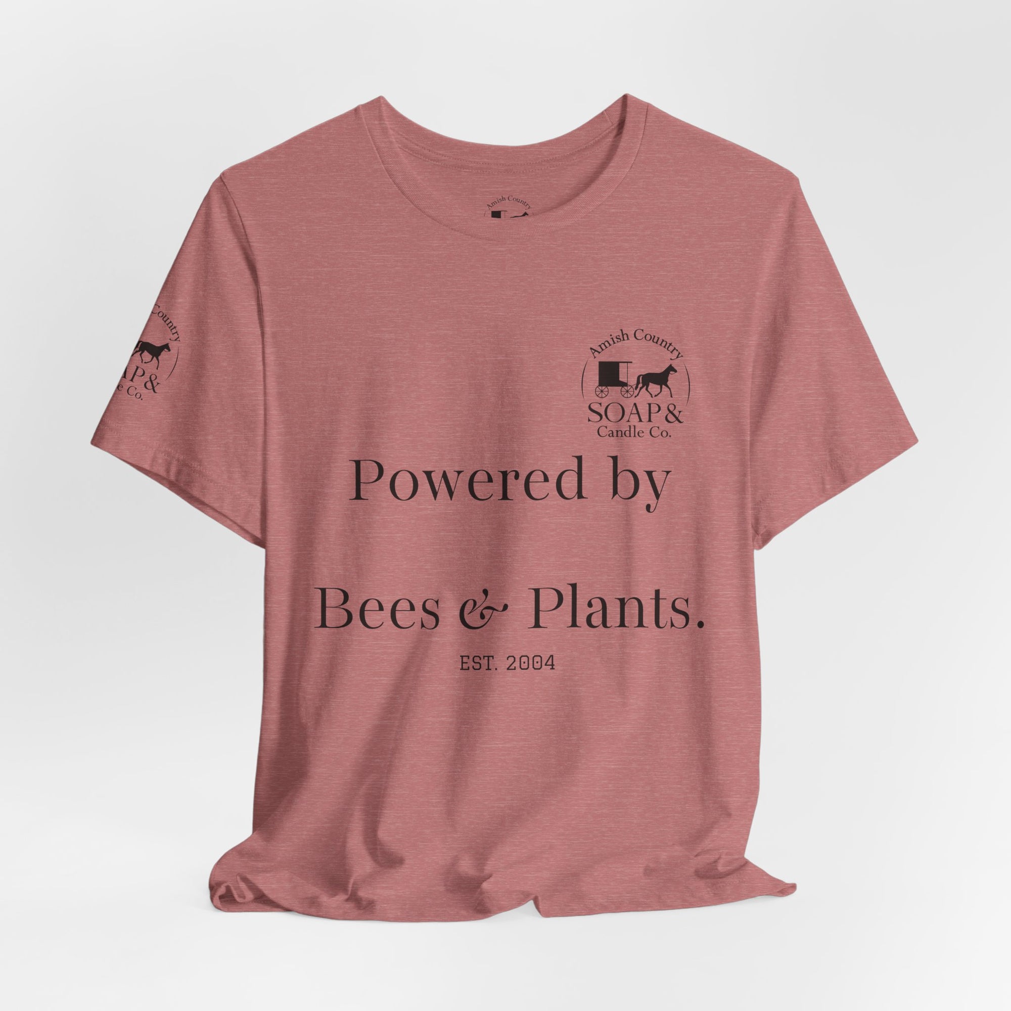Powered by Bees &amp; Plants T-Shirt — “Made the Old Way on Purpose”