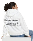 Skincare Hoodie — "I Love My Skin" Cozy Promo Sweatshirt