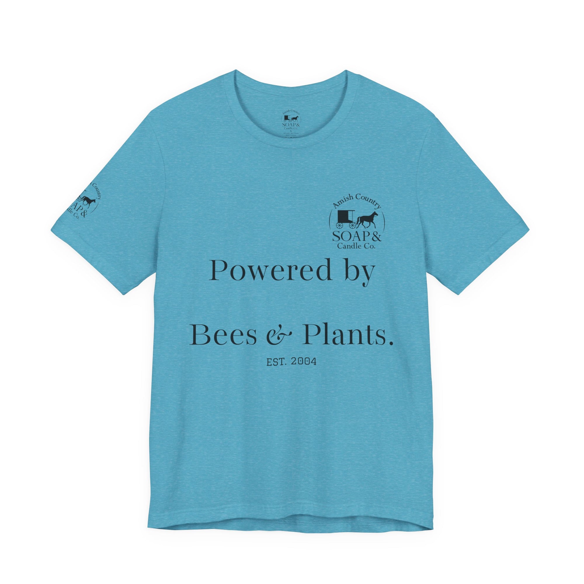 Powered by Bees &amp; Plants T-Shirt — “Made the Old Way on Purpose”