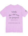 Powered by Bees & Plants T-Shirt — “Made the Old Way on Purpose”