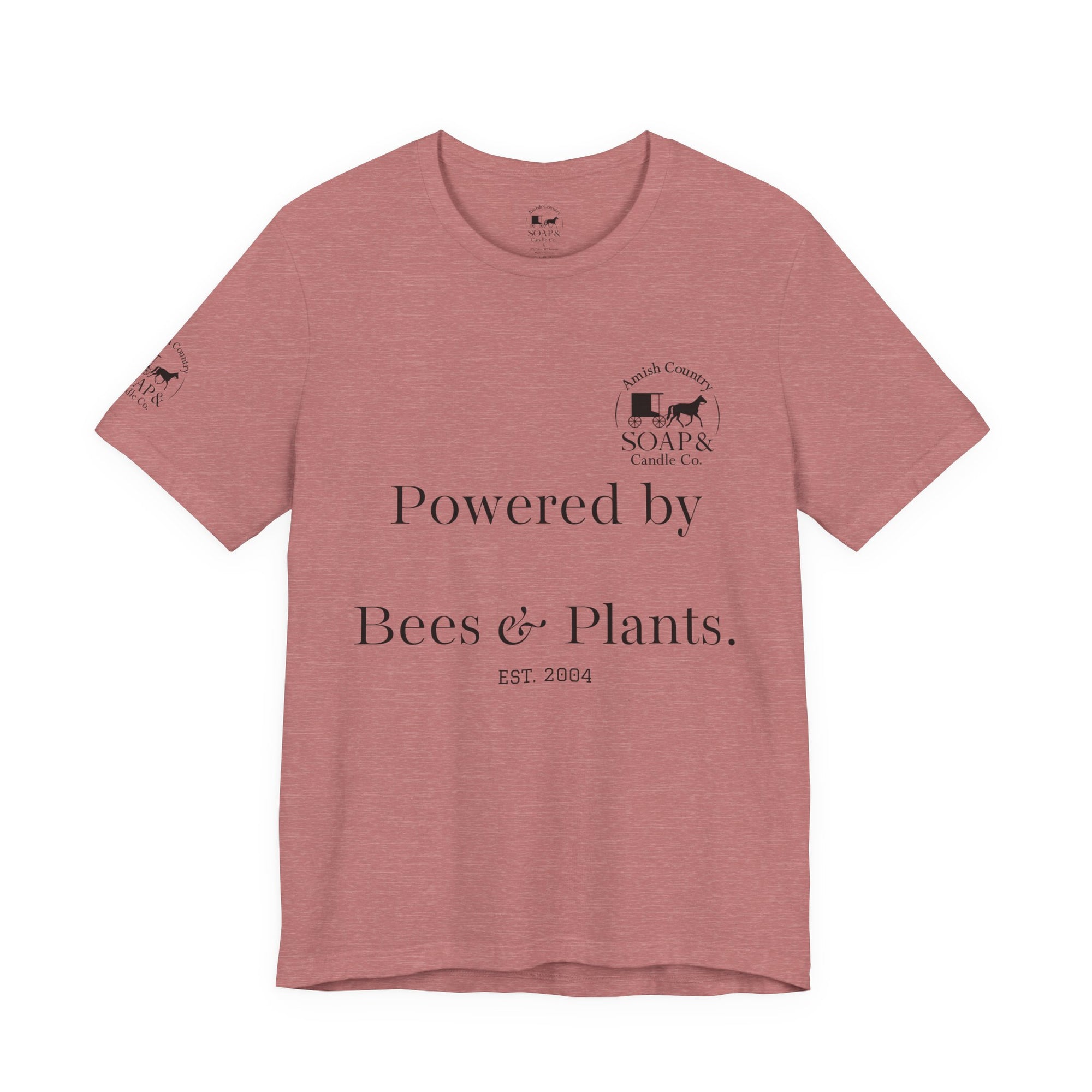 Powered by Bees &amp; Plants T-Shirt — “Made the Old Way on Purpose”
