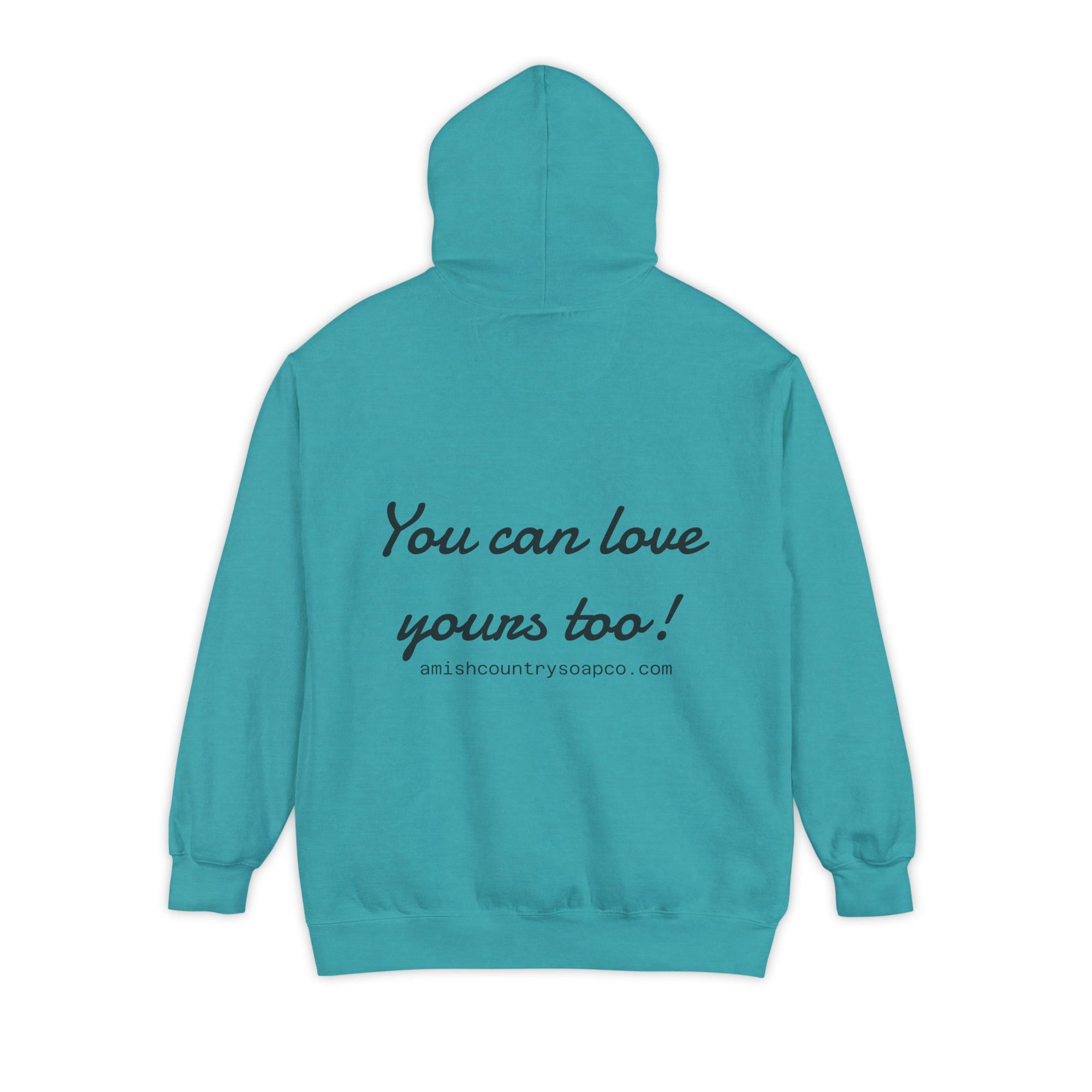 Skincare Hoodie — "I Love My Skin" Cozy Promo Sweatshirt