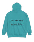 Skincare Hoodie — "I Love My Skin" Cozy Promo Sweatshirt
