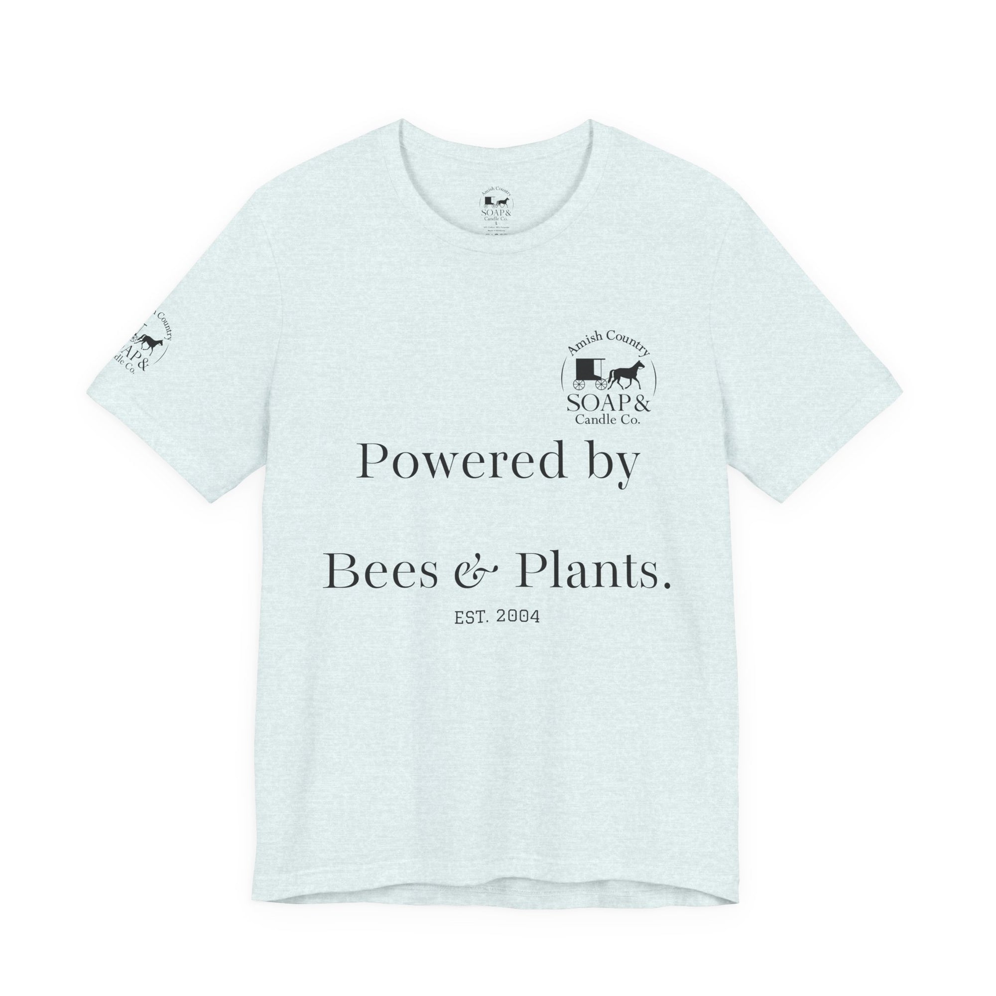 Powered by Bees &amp; Plants T-Shirt — “Made the Old Way on Purpose”