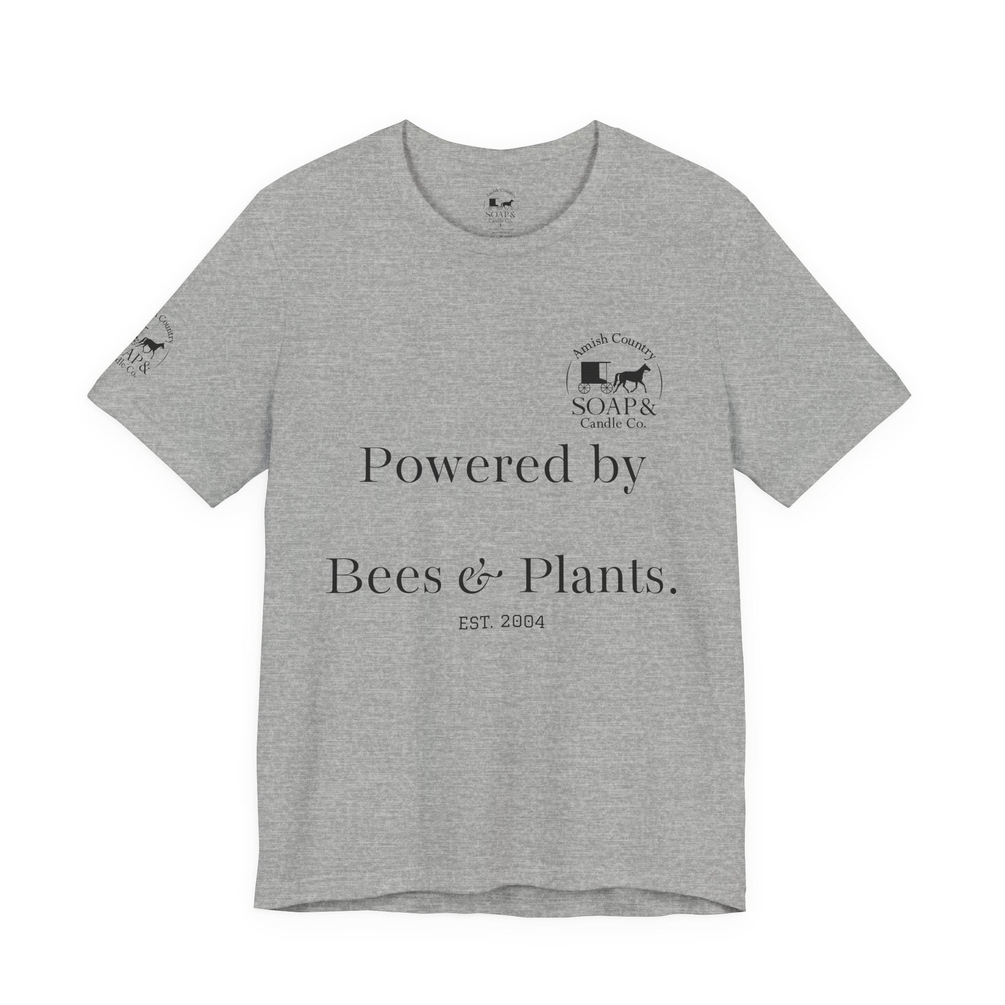 Powered by Bees &amp; Plants T-Shirt — “Made the Old Way on Purpose”