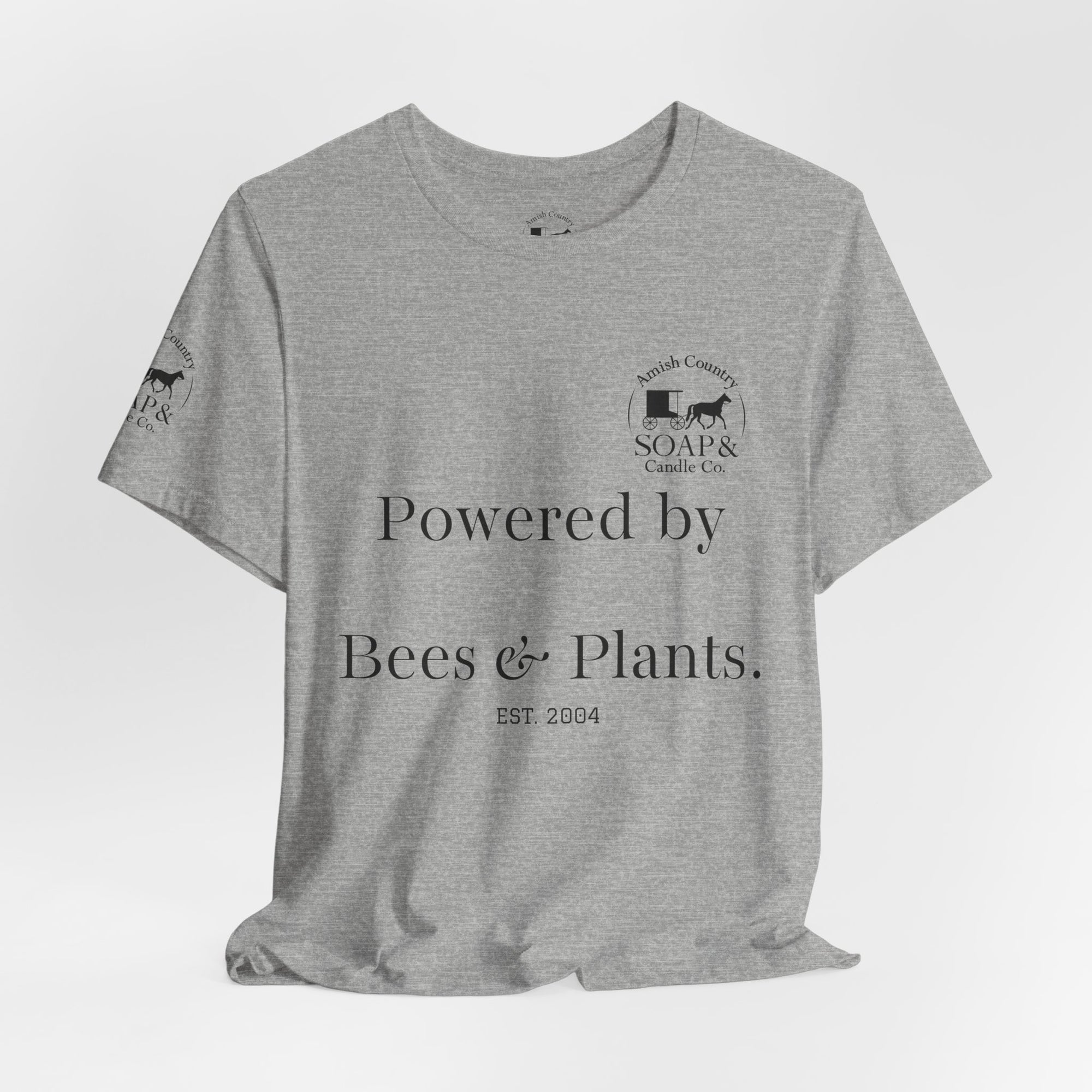 Powered by Bees &amp; Plants T-Shirt — “Made the Old Way on Purpose”