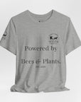 Powered by Bees & Plants T-Shirt — “Made the Old Way on Purpose”