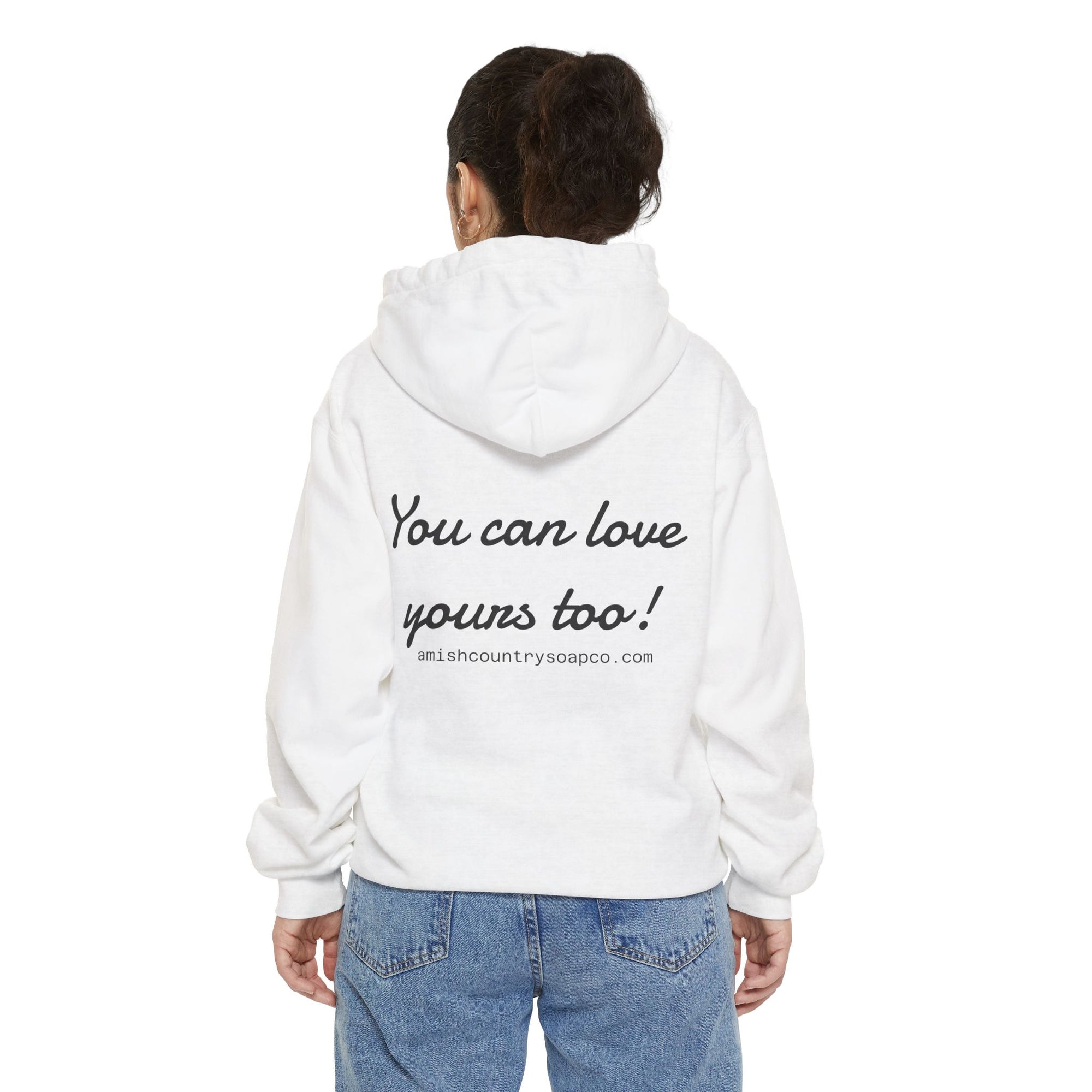 Skincare Hoodie — "I Love My Skin" Cozy Promo Sweatshirt