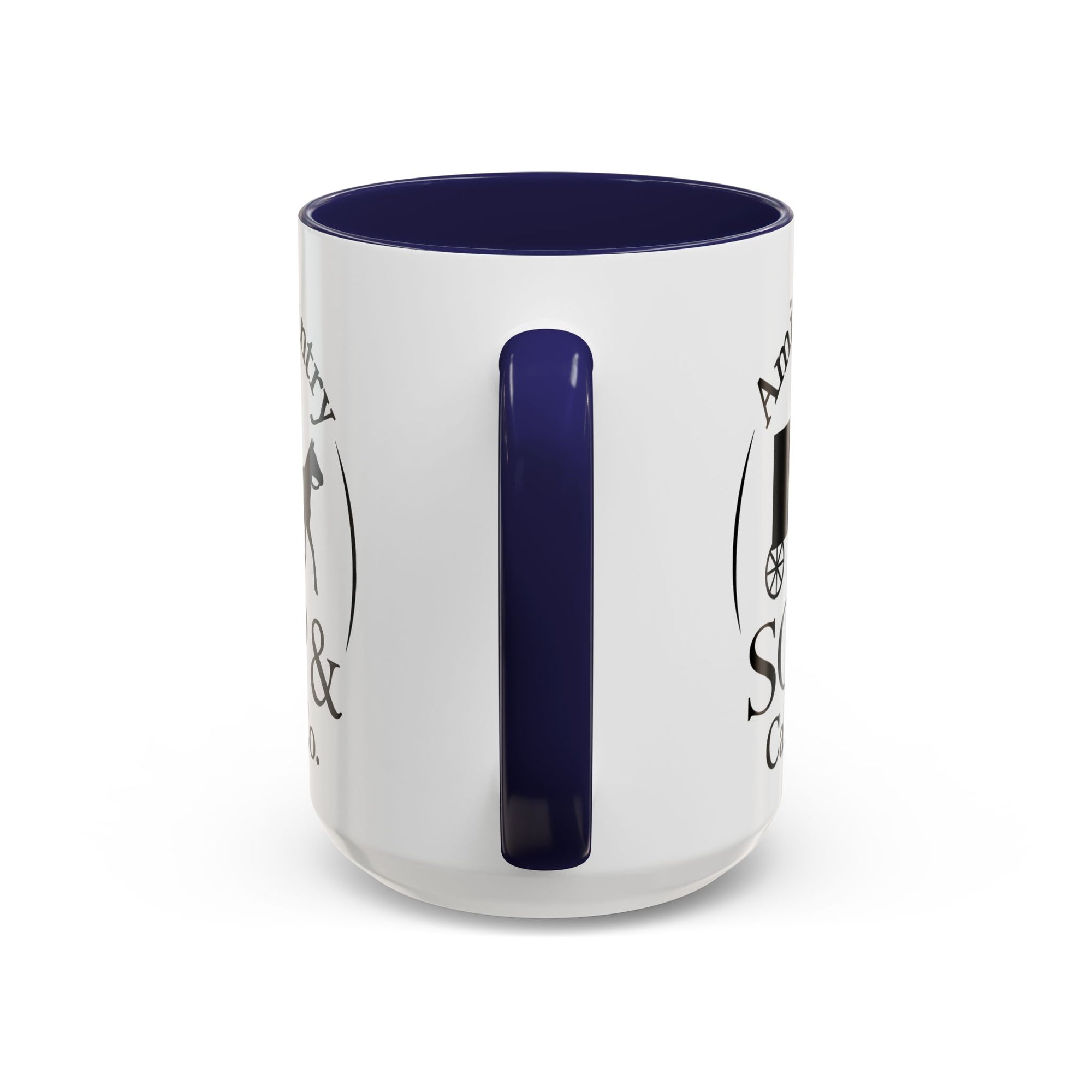 ACSC Designer Coffee Mug with Optional Colored Interior &amp; Handle — Logo Mug