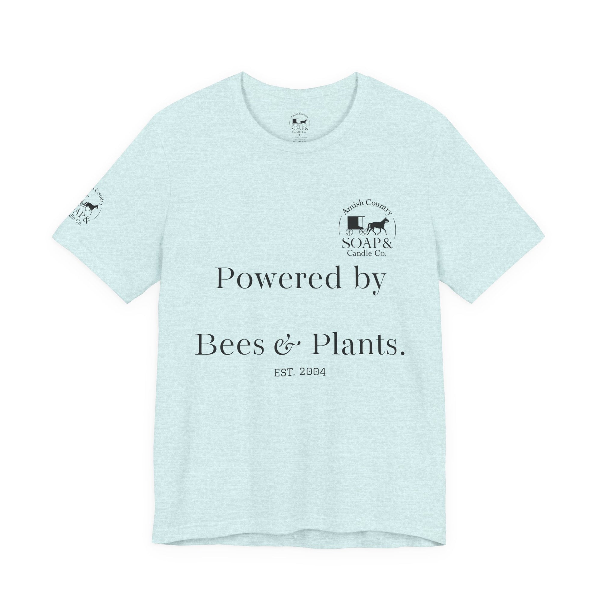 Powered by Bees &amp; Plants T-Shirt — “Made the Old Way on Purpose”