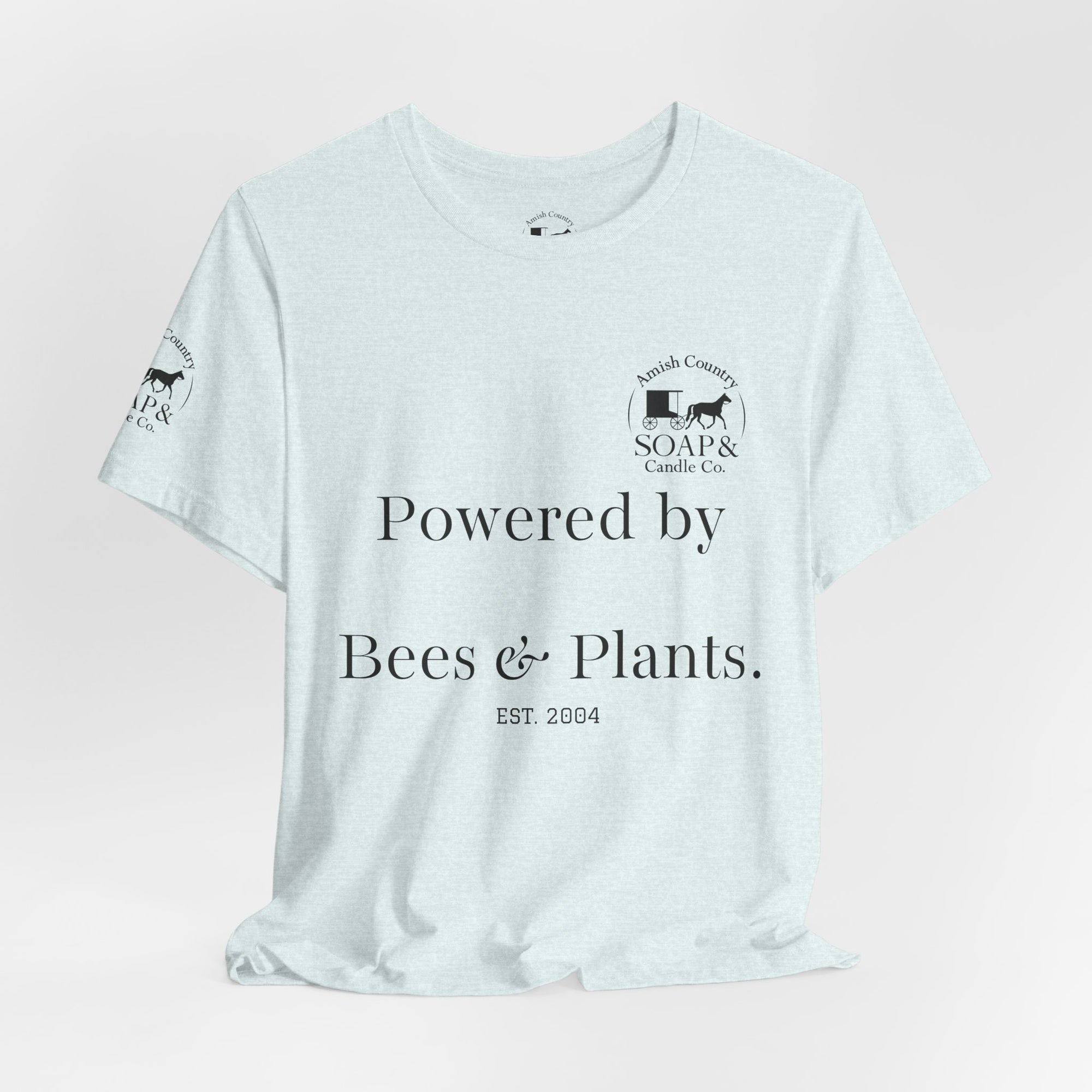 Powered by Bees &amp; Plants T-Shirt — “Made the Old Way on Purpose”