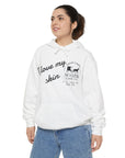 Skincare Hoodie — "I Love My Skin" Cozy Promo Sweatshirt