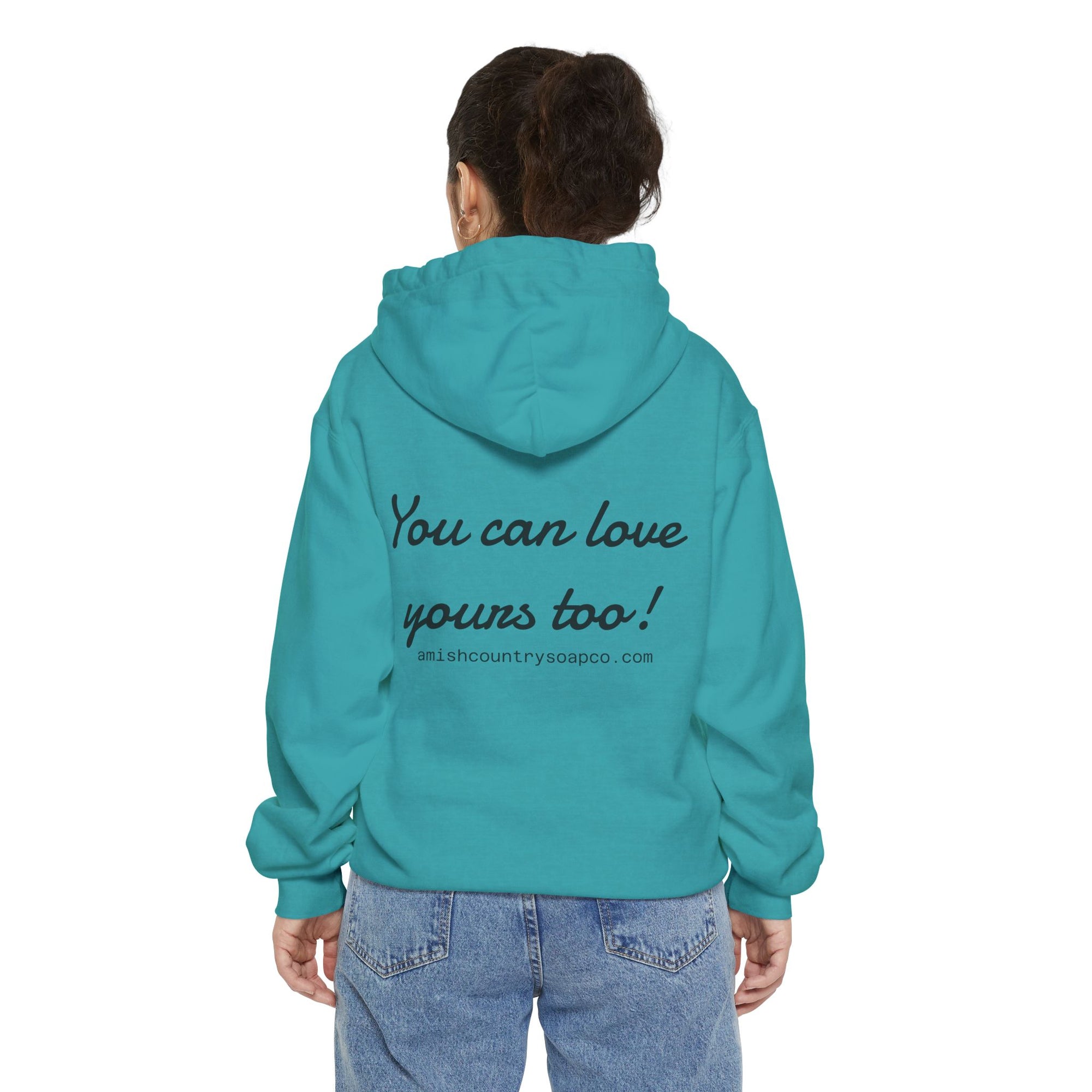Skincare Hoodie — "I Love My Skin" Cozy Promo Sweatshirt