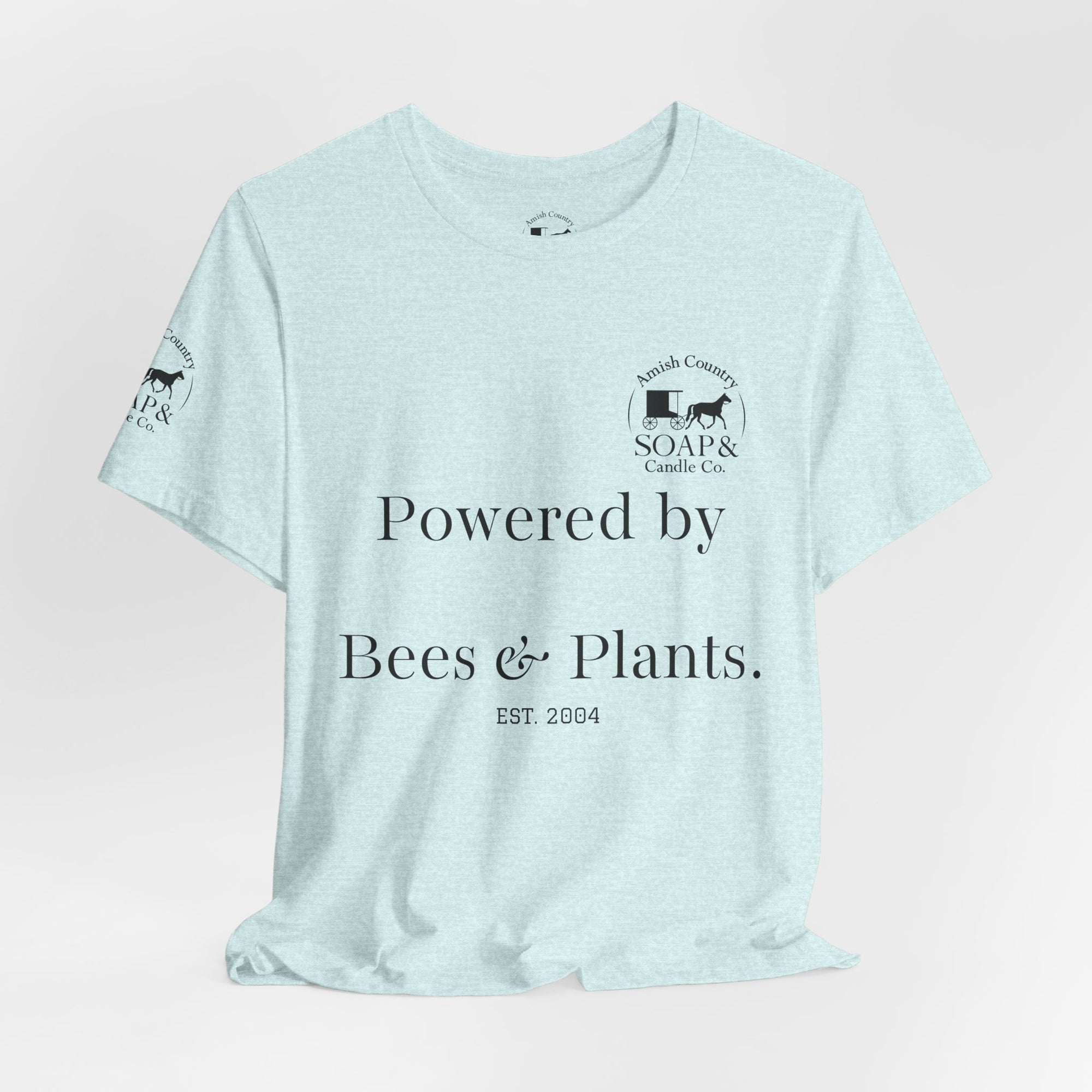 Powered by Bees &amp; Plants T-Shirt — “Made the Old Way on Purpose”