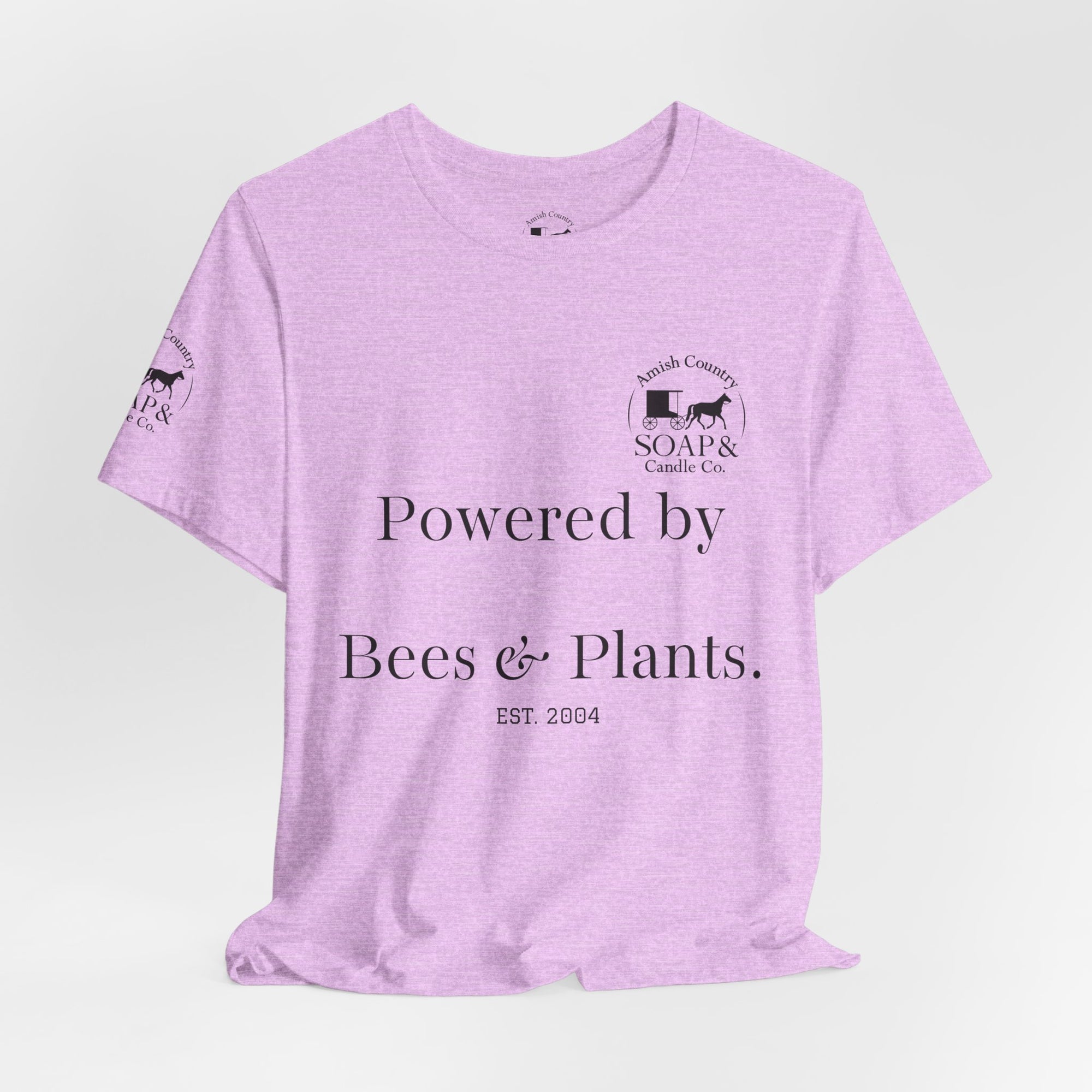 Powered by Bees &amp; Plants T-Shirt — “Made the Old Way on Purpose”