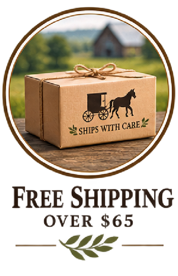 Free Shipping over $65 from Amish Country Soap Company