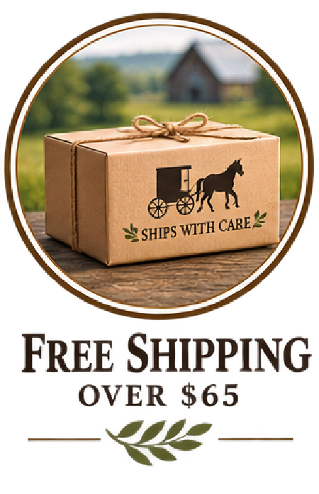 Free Shipping over $65 from Amish Country Soap Company
