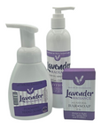 Lavender Essentials Bundle – Natural Lavender Soap, Lotion & Foaming Hand Soap