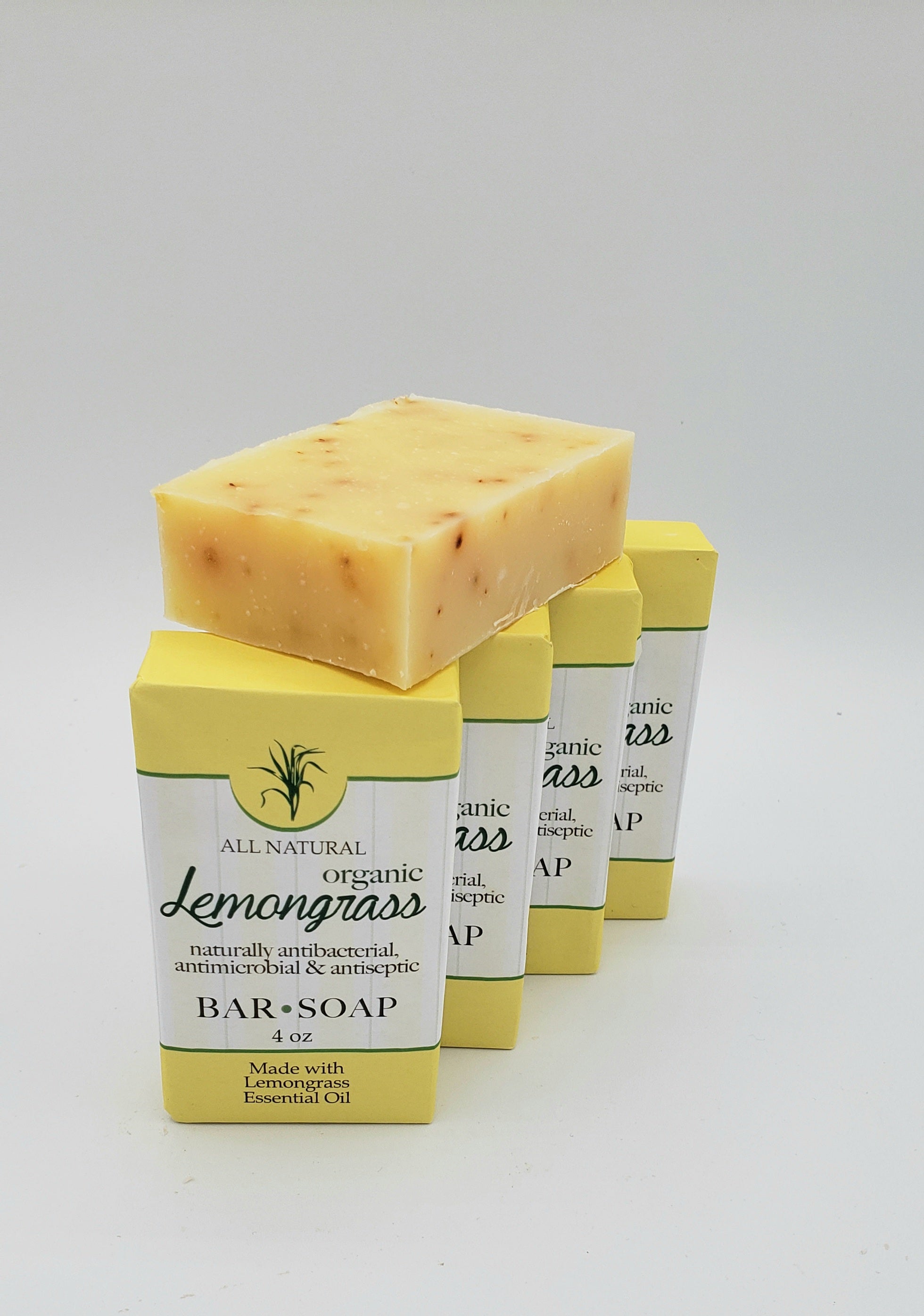 Lemongrass Handmade Bar Soap – Refreshing Cold Process Soap