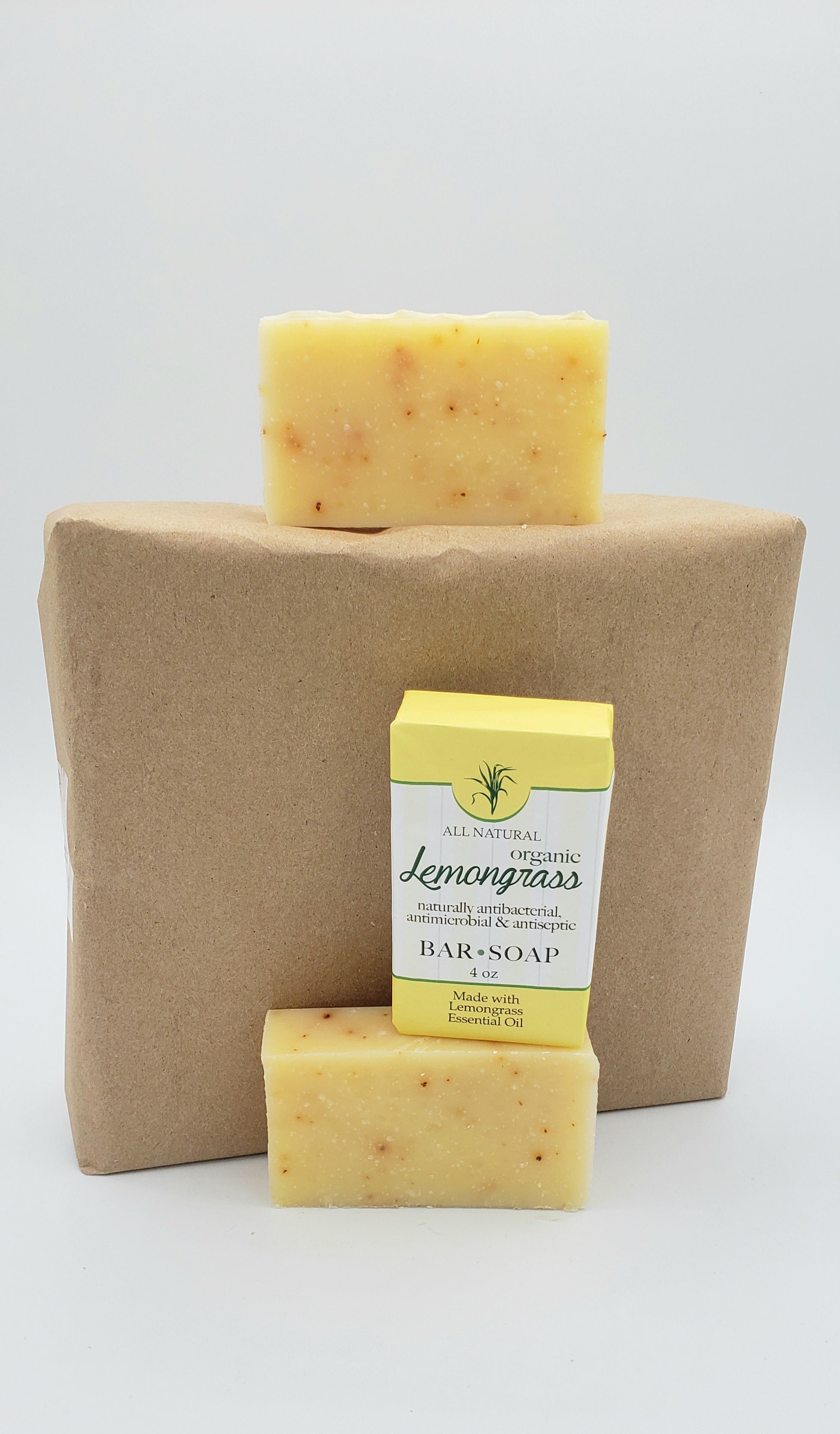 Lemongrass Handmade Bar Soap – Refreshing Cold Process Soap