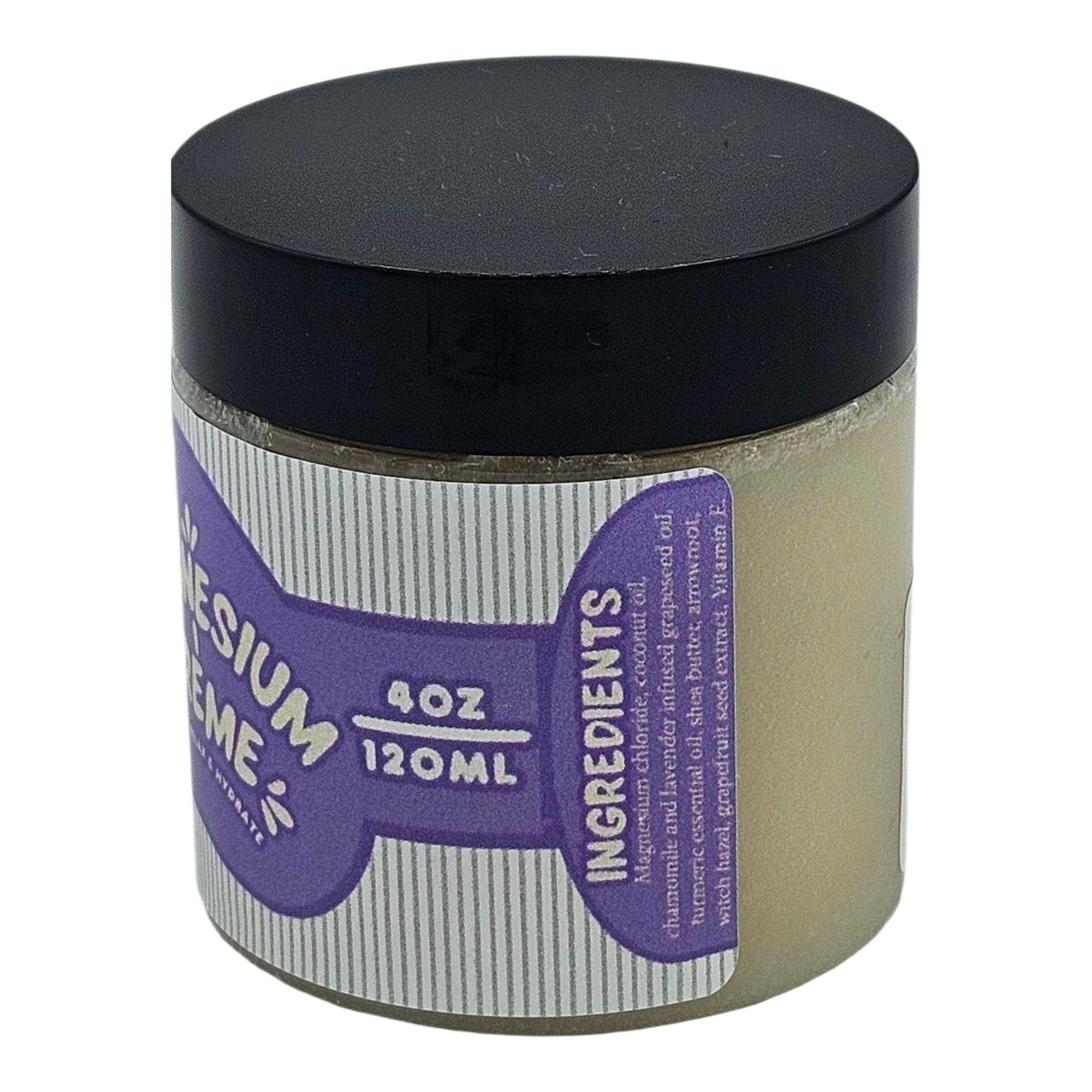 Magnesium Crème | Lavender &amp; Chamomile Body Moisturizer – 4 oz
