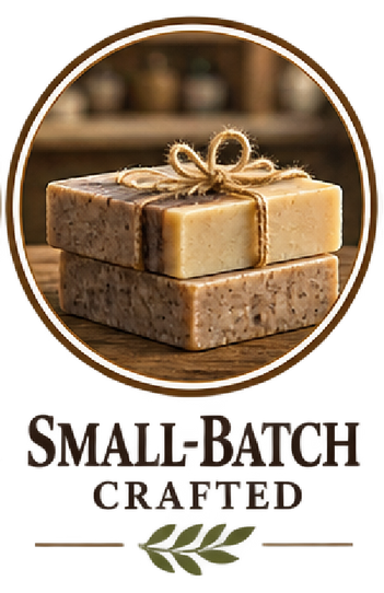 All products small batch crafted at Amish Country Soap Company