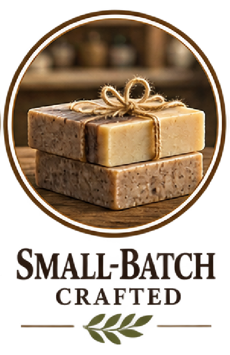 All products small batch crafted at Amish Country Soap Company