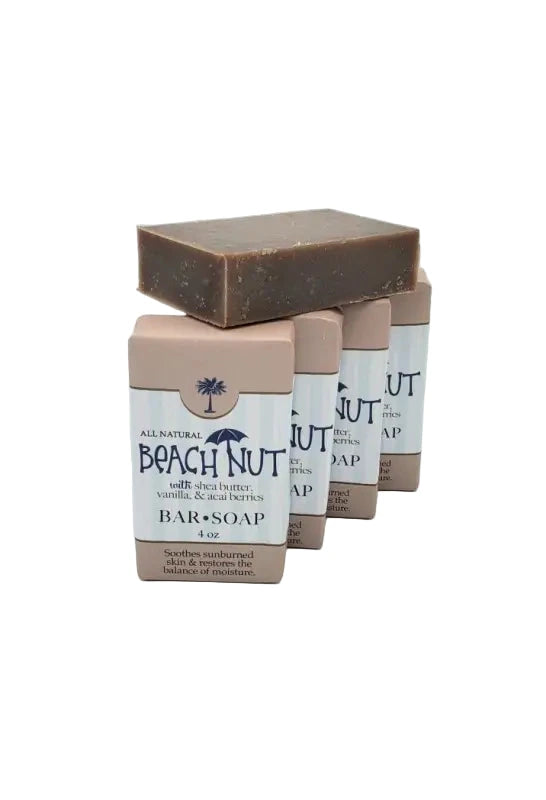 Vanilla acai berry handmade bar soap – cold process natural soap 4 Pack