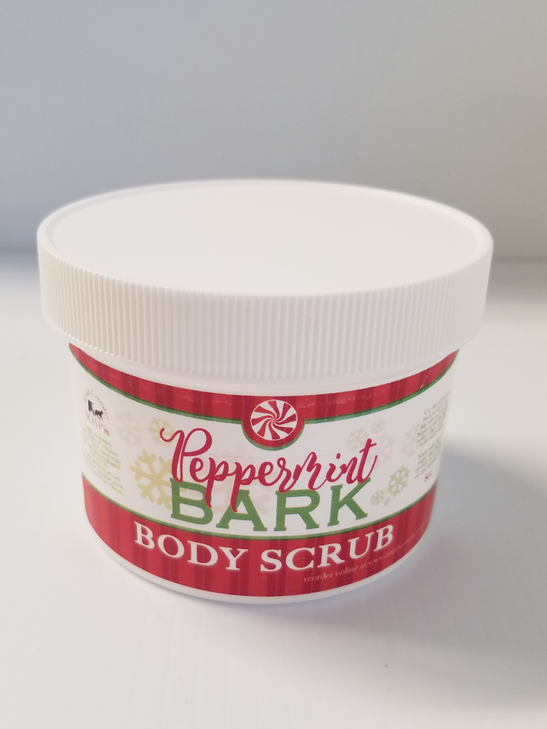 Peppermint Bark | Body Scrub 8oz | SEASONAL SCENT image 0