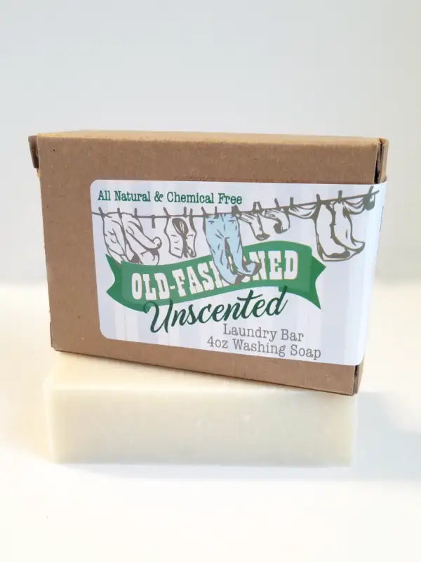 Old Fashioned Laundry Bar | Unscented | 4oz