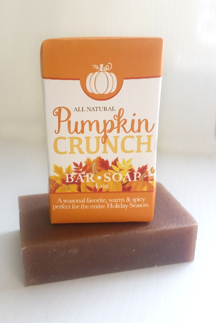 Pumpkin Crunch | Seasonal Bar Soap  4oz image 0