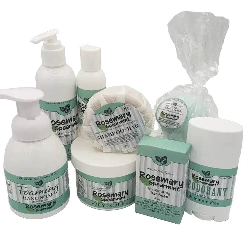 Rosemary Spearmint Product line