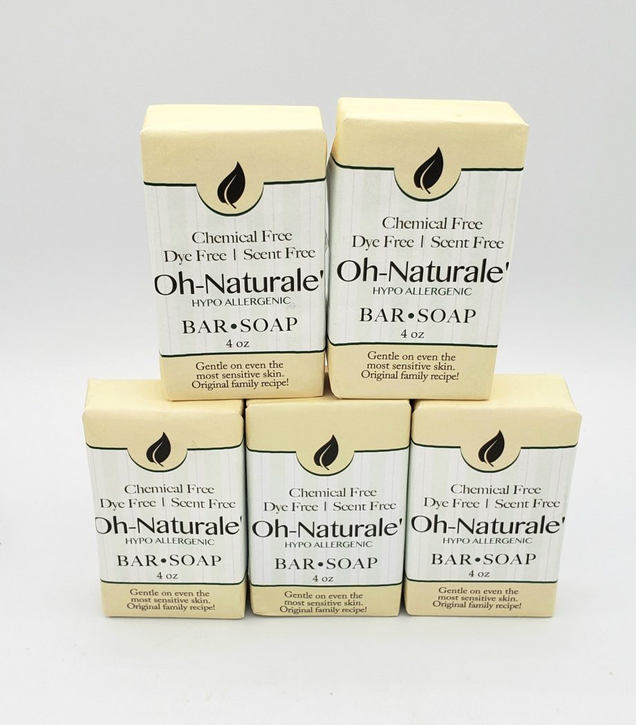 Sensitive Solutions Unscented | 5 pack Soap Bars image 1