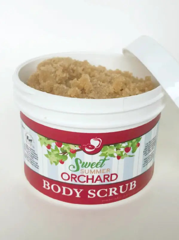 Sweet Summer Orchard | 8oz Body Scrub | Seasonal Scent