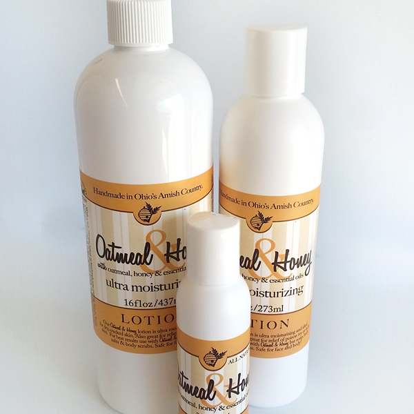 Oatmeal & Honey Lotion Amish Country Soap Co