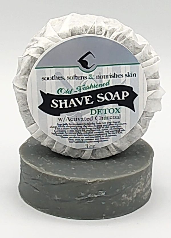 Charcoal | Old Fashioned Shave Soap